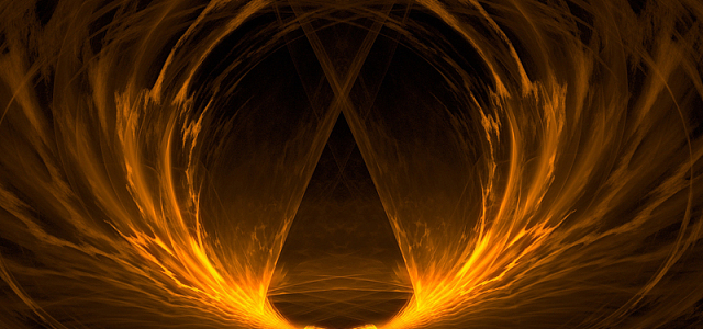 火焰激情狂欢黄色服装海报背景