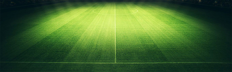 绿色草坪足球场背景