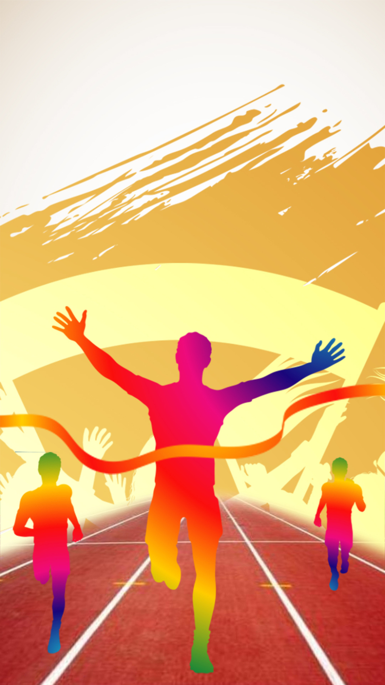 激情狂欢运动健身h5背景免抠素材免费下载_觅元素51yuansu.com