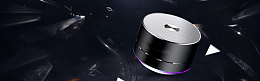 双11无线蓝牙音响促销黑色banner