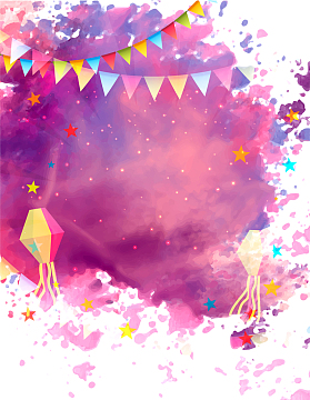 周年庆节日促销狂欢平面广告