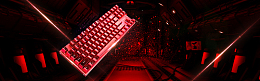 夜光键盘大促销红色banner