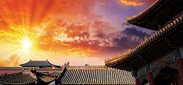 古建筑背景