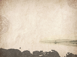 中式水墨菜馆背景素材