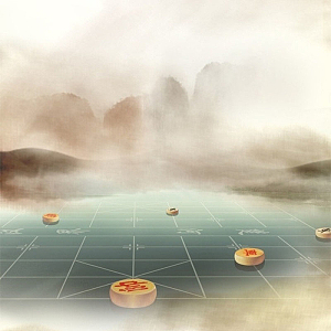 商务中国象棋大赛psd分层图片免费下载_觅元素