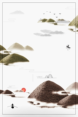 江山如画广告背景