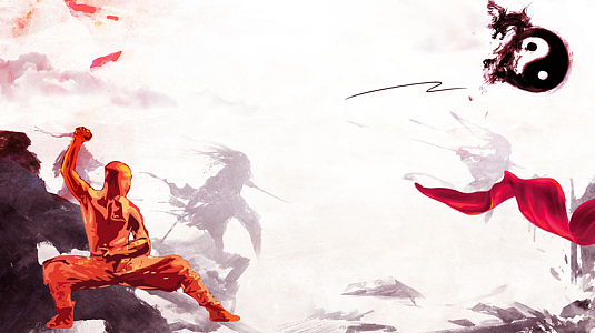 中国风人物海报背景素材_中国风人物海报背景图片下载_觅元素