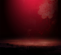 暗红花朵底纹背景元素