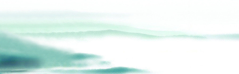 青山绿水油彩画背景