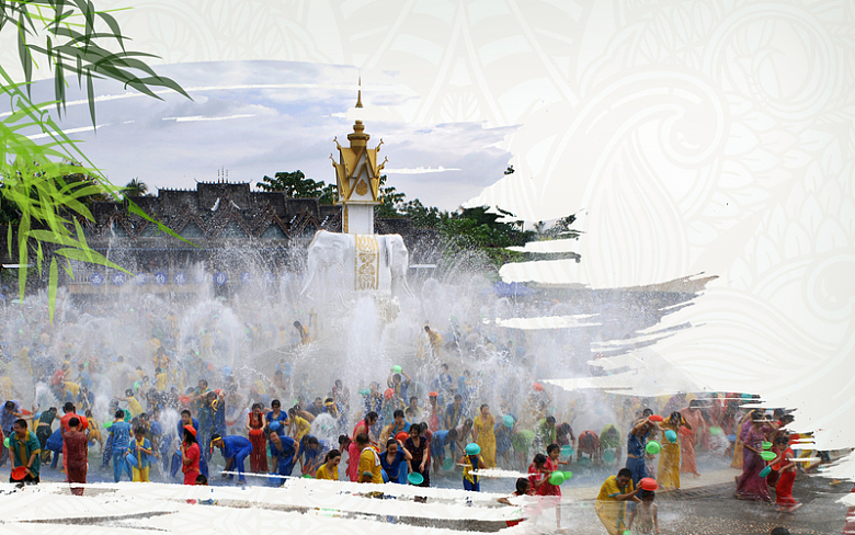 不一样的民俗文化西双版纳傣族泼水节