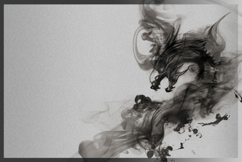 中式淡雅泼墨背景素材