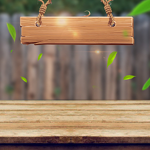 简约木材食品促销psd分层主图背景素材