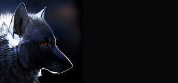 狼背景