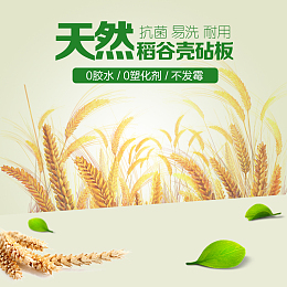 稻谷壳绿色环保菜板砧板主图