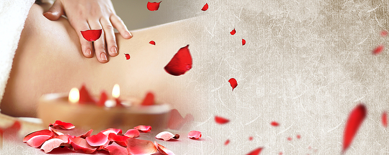 按摩养生背景图片