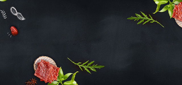 生鲜背景banner装饰