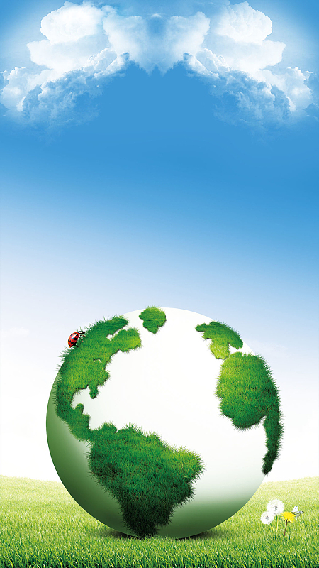 世界地球日环保背景素材图片-世界地球日环保背景图片下载-觅元素