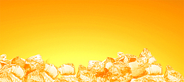 淘宝夏季促销冰块背景banner