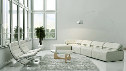 时尚卧室室内设计背景