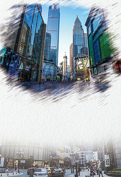 重庆印象重庆旅行海报背景素材