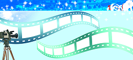 电影胶片背景banner
