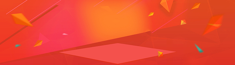 淘宝天猫扁平式banner背景