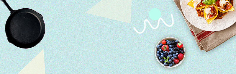 西餐美食极简banner