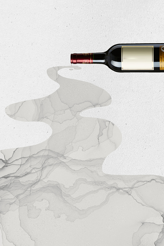 简约创意红酒海报背景素材