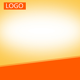 淘宝黄色橘黄色PSD分层主图背景素材