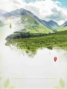 绿色山水图片最美乡村农村旅游