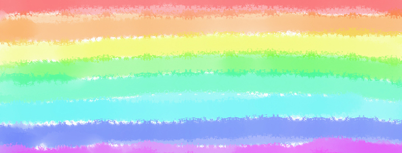双十一母婴产品大促彩虹七色banner