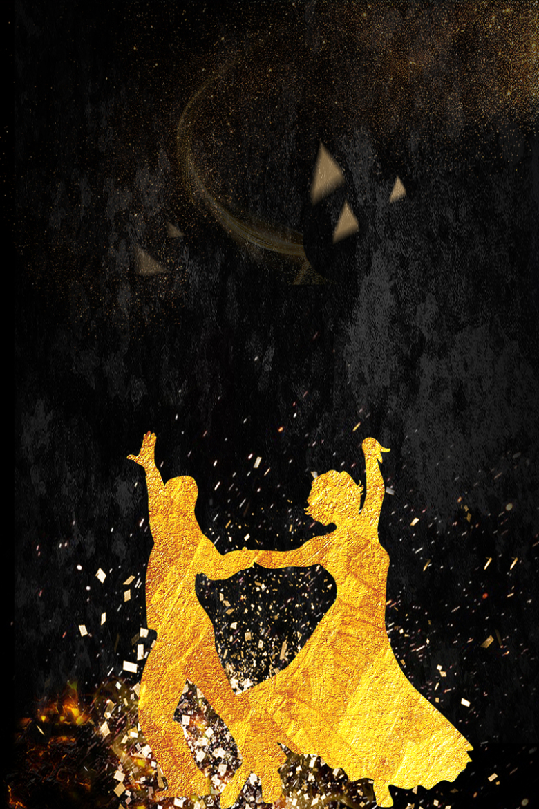 广场舞比赛海报背景素材