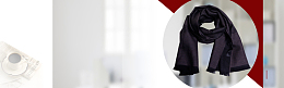 时尚潮男围巾文艺简约灰色banner