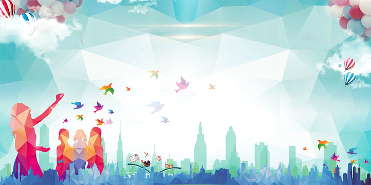 感恩教师节展板背景素材