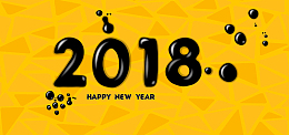 2018创意黄色banner