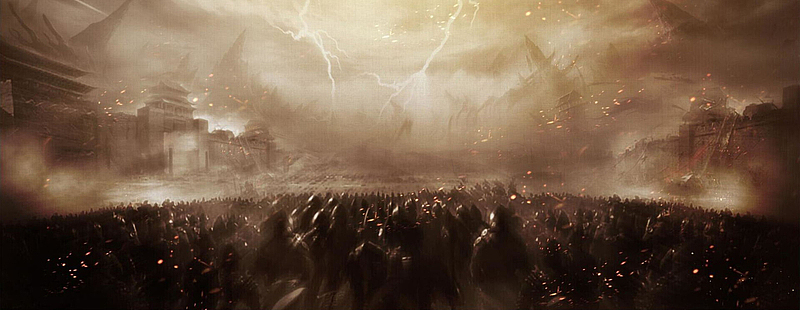 科幻闪电背景banner