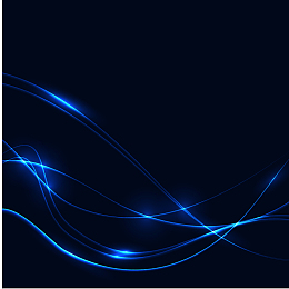 蓝色线条黑色科技背景