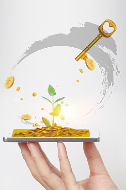 金融海报背景素材