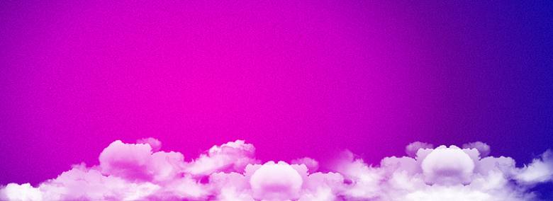 白云紫色淘宝背景图
