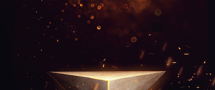 大气开幕仪式商务质感黑色banner