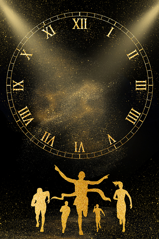 中高考百日冲刺宣传海报