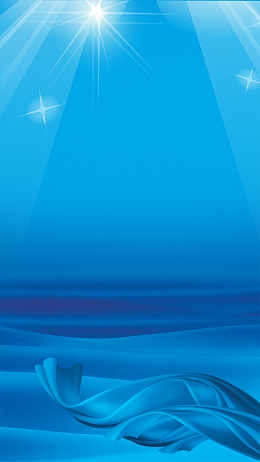 蓝色商务科技PSD分层H5背景