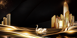 商务房地产金融建筑