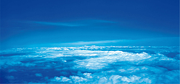 蓝色天空背景