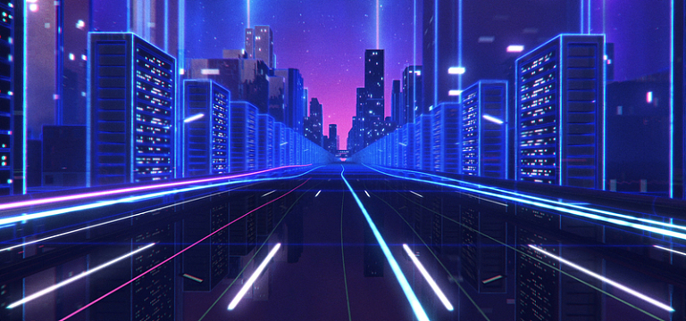 科技城市图片素材
