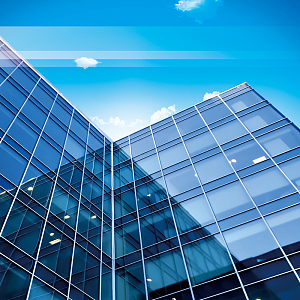 美式矢量三折页企业宣传册公司文化雪花海报