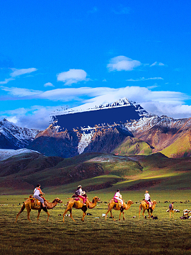 寻疆记新疆旅游海报设计