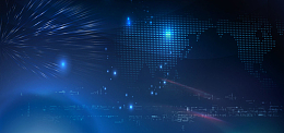 蓝色科技互联网背景图