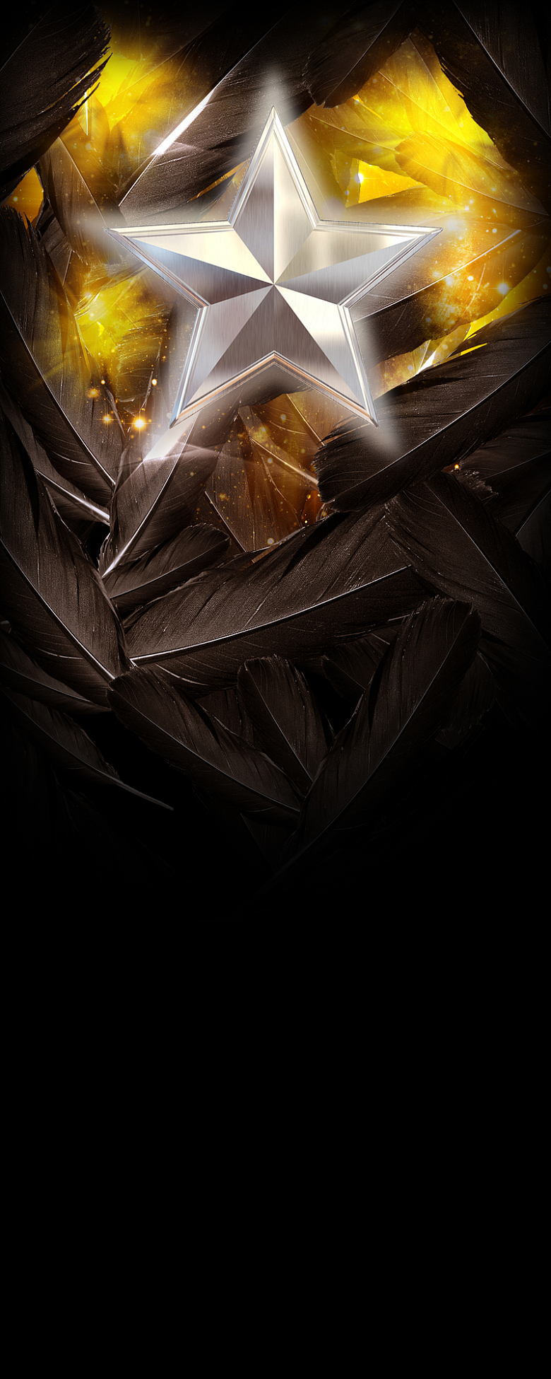 黑色招聘展架背景素材图片免费下载_觅元素