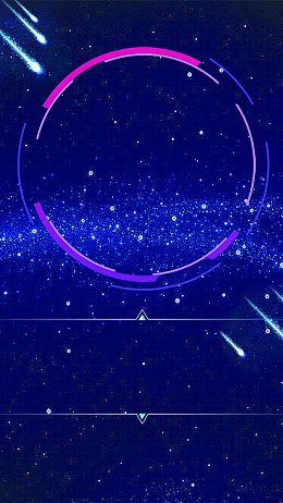 黑夜星空科幻背景